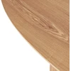 Novanook Valgomojo stalas, NOEL, 76x160x90 cm, natūrali mediena