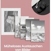 Nuotraukų rėmelis SONGMICS Nuotraukų rėmelių koliažas, 12 nuotraukų rėmelių 10 x 15 cm nuotraukoms, nuotraukų koliažas