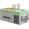 Outsunny kompresorinis šaldytuvas 16 l, automobilinis šaldytuvas 12/24 V DC ir 100-240 V AC, iki -20 °C, nešiojama šaldymo dėžė su MAX/ECO režimais, mini šaldytuvas stovyklavimui, sunkvežimiui, valčiai, kemperiui ir elektros lizdui