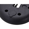 Outsunny Švenčių palapinės svoris, paviljono svoris iki 5kg, HDPE plastikas, juodas, Ø25x6cm