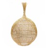 Pakabinamas šviestuvas Bazaar Aukštesnio lygio lempa, Wonton, 0.5x0.5x0.8 m, Natūrali