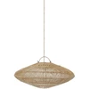 Pakabinamas šviestuvas Bazaar Pendantas, Macaronas, 0,75x0,75x0,3 m, Natūralus