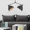 Pakabinamas šviestuvas Customform Lempos, COBEN TWO HEAD, 1.04x1 m, Juoda