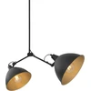 Pakabinamas šviestuvas Customform Lempos, COBEN TWO HEAD, 1.04x1 m, Juoda