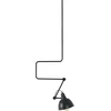 Pakabinamas šviestuvas Customform Lempos, COBEN LONG, 0.32x1.4 m, Juoda