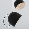 Pakabinamas šviestuvas Customform Pakabinami šviestuvai POPO L 4, juodi, Ø 23 cm