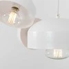 Pakabinamas šviestuvas Customform Lemputė, POPO FLAT 4, Balta