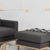 Pakabinamas šviestuvas Customform Lubinė lempa, TRISO 2, Juoda