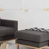 Pakabinamas šviestuvas Customform Lubinė lempa, TRISO 2, Juoda