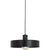 Pakabinamas šviestuvas Customform Lubų šviestuvas FAY 1 L, juodas, Ø 15 cm