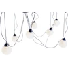 Pakabinamas šviestuvas Customform Pakabinama lempa, POPO GLASS M 7, Juoda