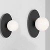 Pakabinamas šviestuvas Customform Sieninė lempa, SKIVA BALL M, 0.24x0.4 m, Juoda