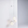 Pakabinamas šviestuvas Customform Sieninė lempa, BOBLER 2connect, 0.5x0.42x1.5 m, Balta