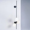 Pakabinamas šviestuvas Customform Sieninė lempa, BOBLER 2connect, 0.5x0.42x1.5 m, Juoda