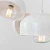 Pakabinamas šviestuvas Customform Šviestuvas, POPO FLAT L 4, Balta