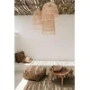 Pakabinamas šviestuvas Bazaar Pendalas, Elba, 0,3x0,3x0,6 m, Natūralus
