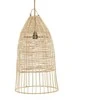 Pakabinamas šviestuvas Bazaar Pendalas, Elba, 0,3x0,3x0,6 m, Natūralus