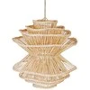 Pakabinamas šviestuvas Bazaar Pendantas, Shiitake, 0,55x0,55x0,63 m, Natūralus