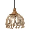Pakabinamas šviestuvas Bazaar Pendelis, Abakas šalmuotas frančių gija, 0,31x0,31x0,33 m, Natūralus