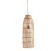 Pakabinamas šviestuvas Bazaar Pendelis, žvejybos gaudymo tinklas, 0,22x0,22x0,62 m, Natūralus