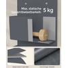 SONGMICS pakabinamas durų organizatorius su 4 kišenėmis, 33,5 x 12 x 100 cm, RDH04G