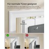 SONGMICS pakabinamas durų organizatorius su 4 kišenėmis, 33,5 x 12 x 100 cm, RDH04G