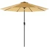 Songmics Skėtis Ø 300 cm taupe