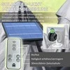 "Outsunny" pavėsinė 3,3x3,3 m sulankstoma pavėsinė LED USB iššokantis tinklelis šoninės sienos apsauga nuo saulės krepšys Oksfordo pilka