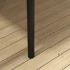 "Outsunny" pakaitinis 4 x 3 m pavėsinės stogas, vandeniui atsparus pavėsinės stogas su UV apsauga 30+, pakaitinė danga sodo pavėsinei, atsarginės dalys iš poliesterio audinio, 180 g/m², chaki spalvos