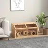 PawHut medinis narvelis smulkiems gyvūnams, aptvaras su kabančiu tiltu, kopėčiomis, nameliu, 84 x 45 x 44 cm, su viršutinėmis durelėmis, nykštukiniams žiurkėnams, natūralios spalvos