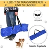 PawHut 3-in-1 šunų dresūros ir vikrumo (agility) rinkinys su kliūtimis, su krepšiu, lengvai nešiojamas, geltonas