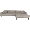 House Poilsio sofa, Lido Lounge, Akmuo, Juodi mediniai kojų galai