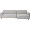 House Poilsio sofa, Salvador, Šviesiai pilka