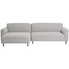 House Poilsio sofa, Salvador, Šviesiai pilka