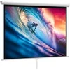 Projektorius HOMCOM Projektoriaus ekranas 171 x 128 cm 84 colių 4:3 HD 4K projekcinis ekranas plastikas, metalas namų kinui