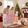 Promotions 4 viename milžiniškas Connect Four žaidimas, 140x47x108 cm, rožinis