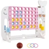 Promotions 4 viename milžiniškas Connect Four žaidimas, 140x47x108 cm, rožinis