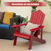 Promotions Adirondack kėdė 85x77x94 cm Raudona atspari oro sąlygoms