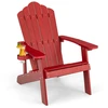 Promotions Adirondack kėdė 85x77x94 cm Raudona atspari oro sąlygoms