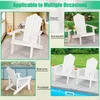 Promotions Adirondack sodo kėdžių komplektas 85x77x94 cm baltos spalvos HIPS medžiaga