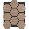 Promotions Akustinės sienų plokštės, 81x66x1.8 cm, Natūralios, Garsą sugerianti mediena