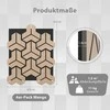 Promotions Akustinės sienų plokštės, 83x65x1.8 cm, natūralios, garsą sugeriančios medinės