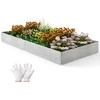 Promotions Sodo kraštų apvadai, cinkuotas metalas, 660x21,6 cm, sidabro spalvos