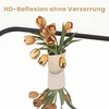 Promotions Arkinis sieninis veidrodis 76x51 cm juodas