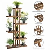 Promotions Augalų stovėtojas 6 aukštų 75x25,4x141 cm eglės mediena