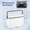 Promotions Aušintuvas 48,5x29x31,5 cm Baltas Izoliuotas