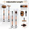 Promotions Automobilio plovimo šepetėlių rinkinys, 112-132 cm, oranžinis