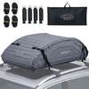 Promotions Automobilio stogo krepšys 115x60x35 cm Pilkas Vandeniui atsparus Saugojimo