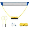 Promotions Badmintono tinklo rinkinys 270 cm geltonas, laikymo dėžė