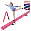 Promotions Balansinis suolas 210x10x6,4 cm Rožinis Sulankstomas medinis treniruočių įrenginys